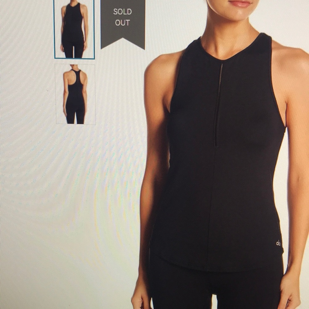 Alo Yoga Heart-Centered Fitted Tank